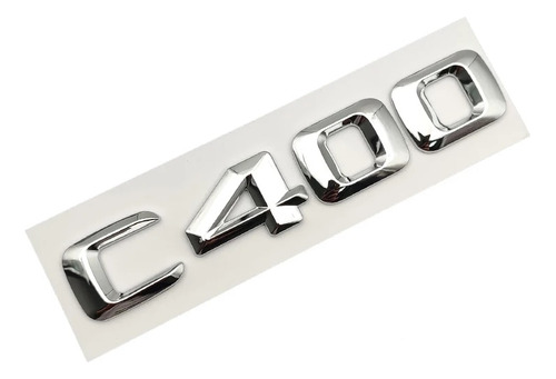 Letras Cromadas Insignia C180 4matic Para Mercedes-benz W205