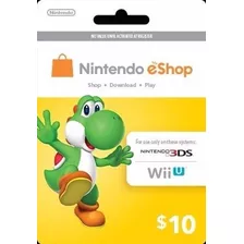 Nintendo Eshop $10 Gift Card - Switch / Lite / Oled