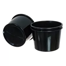 Baldinho De Pipoca 1,5lt - 50 Unidades - Preto