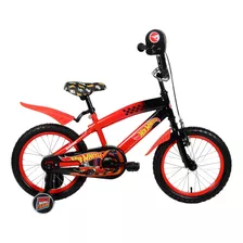 Bicicleta Hotwheels 16 Rojo / Negro