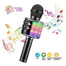 Microfono Karaoque Bluetooth , Efectos De Voz , Usb - Sd