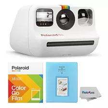 Polaroid Go Instant Mini Camera White + Polaroid Go Color Fi