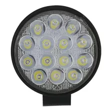 Farol De Milha De Led 48w 10/30v Redondo 10-30v Luz Branca 