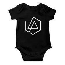 Body Preto Infantil Linkin Park Chester Bennington Bebê Fofo