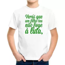 Camisa Hino Do Brasil Verás Que O Filho Teu Não Foge A Luta