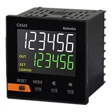 Temporizador Digital Autonics 6 Dígitos Cx6m-1p4 Timer Novo