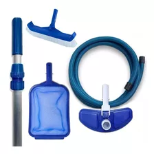 Kit Limpeza Piscina Inflável 3m De Mangueira + Cabo 2m 