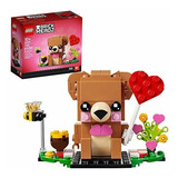 Lego Brickheadz 40379 - Oso De San Valentín 150 Piezas