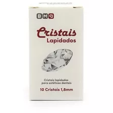 Piercing Dental Cristais Lapidados Nr 3 Tam 1.8mm Com 10 Un 