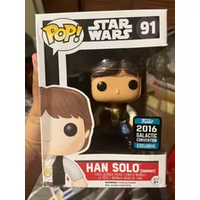 Funko Pop! Han Solo #91 Galactic Convencion 2016 Star Wars