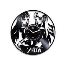 Reloj Leyenda De Zelda Arte De Pared Zelda Vinilo Reloj De P
