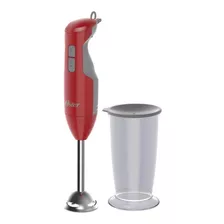 Mixer Oster Versátil Vermelho 250w Inox Função Turbo 2610r