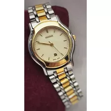 Gucci L8000 Two Tone Quartz Date 32mm