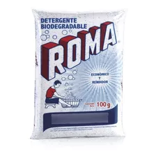 Detergente Roma Multiusos 100 Grs Polvo Rendidor Economico