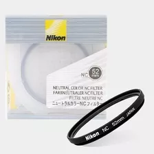 Filtro Nikon 52mm Nc Original