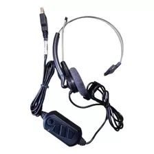 Fone Headset Usb Voip Skype Felitron Stile Compact Voip