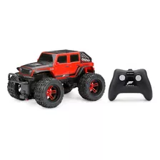 Carro Jeep Control Remoto Wrangler 4x4 1:16 Color Rojo