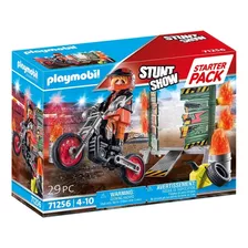 Set Playmobil Moto Con Pared De Fuego Starter Pack Ub