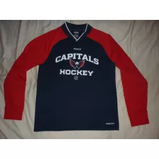 E Remera Hockey Nhl Reebok Washington Capitals Talle S Art 2