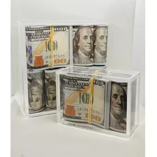 Caixa Box 1 Milhão De Dólares Dinheiro Decorativo Presente