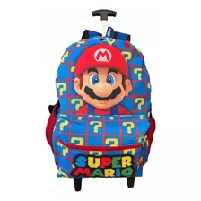 Mochila Super Mario Bros Infantil Juvenil Escolar