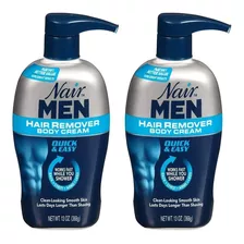 Nair Men Crema Depiladora Para Hombres 368 Gr 2 Pack