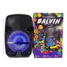 Parlante Cabina Balvin 8 Usb Recargable Y Energi Microfono