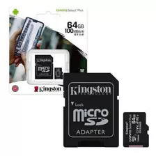 Memoria Micro Sd Kingston 64gb Original Garantia 1 Año