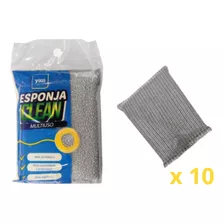 Esponja Para Lavar Louça Bucha Limpeza Pesada Kit Com 10