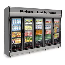 Refrigerador/expositor Vertical As-5/e Auto Serviço 5 Portas