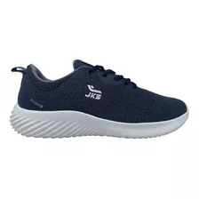 Zapatillas Deportivas De Hombre Jks 02 Negro-blanco