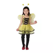 Brcus Girls Bee Halloween Costumes Child Honeybee Role Play 