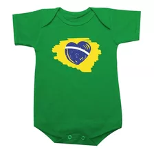 Bandeira Do Brasil - Copa Body Verde