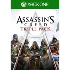 Assassin's Creed Triple Pack:black Flag, Unity, Syndicate,