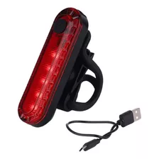 Luz Trasera Para Bicicleta Recargable Por Usb, Scooter 