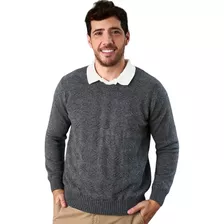 Sweater Tenca Escote En V Art 416 Mauro Sergio