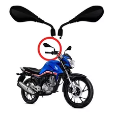 Retrovisor Bmw F800 Fixo Convexa Rosca Honda Par Fan 160