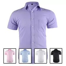 Camisa Masculina Manga Curta Promoção Kit 2 Pç