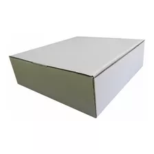 35 Caixas De Papelão Branca Para Tortas E Bolo M 33x32x11,5