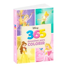 Livro 365 Desenhos Para Colorir Meninas Disney Princesas