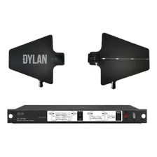 Distribuidor De Antena Dylan Da 800 P/ Microfones Sem Fio Cor Preto