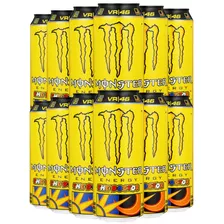 Bebida Energizante Monster Energy The Doctor Amarilla X12