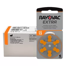 60 X Pilas Audifono Rayovac 13 Pr48 Extra -