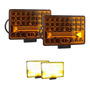 Par Faros Led Cuadrado 46 Hi/lo Drl Camione Jeep 4 Modos