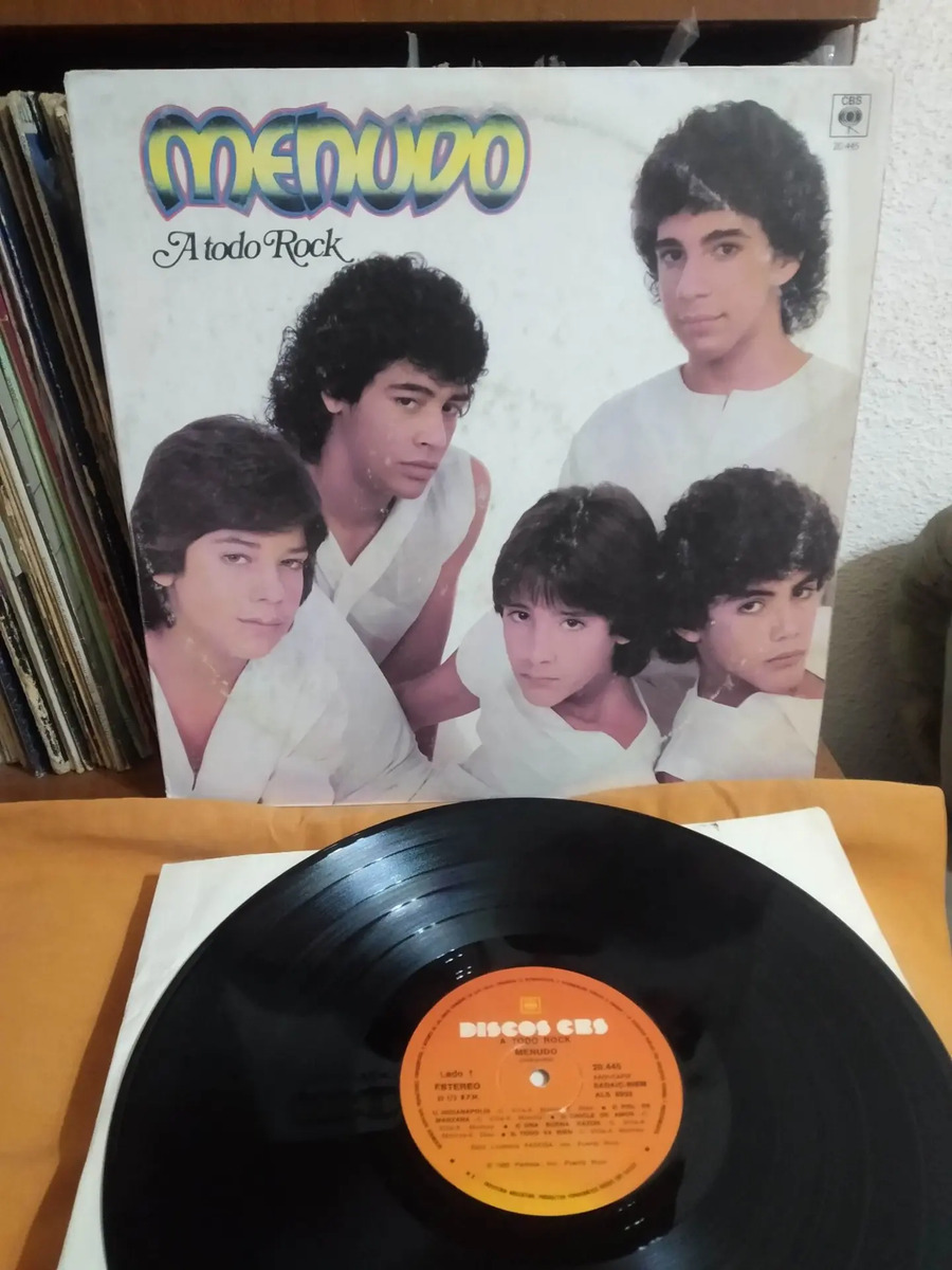 Menudo - A todo Rock - vinilo 1980