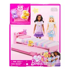 Barbie Minha Primeira Barbie Hora De Dormir Playset - Hmm64