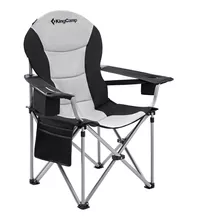 Silla Plegable Con Soporte Lumbar Kingcamp, Liviana, Porttil