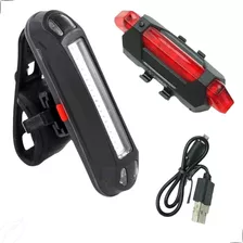 Kit Lâmpada Sinalizadora Led Bike Frontal E Traseira