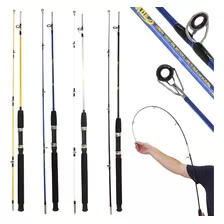 Kit Pesca Com 4 Varas Molinete 1,65 M 10-35lb Atacado Barato