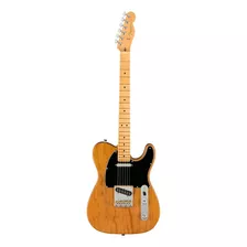 Guitarra Eléctrica Fender American Professional Ii Telecaster De Aliso Roasted Pine Brillante Con Diapasón De Arce